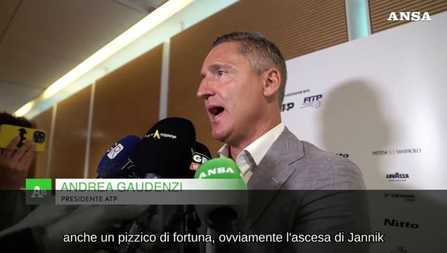 Nitto Atp Finals, Gaudenzi: Incoroneremo Sinner numero 1 al mondo