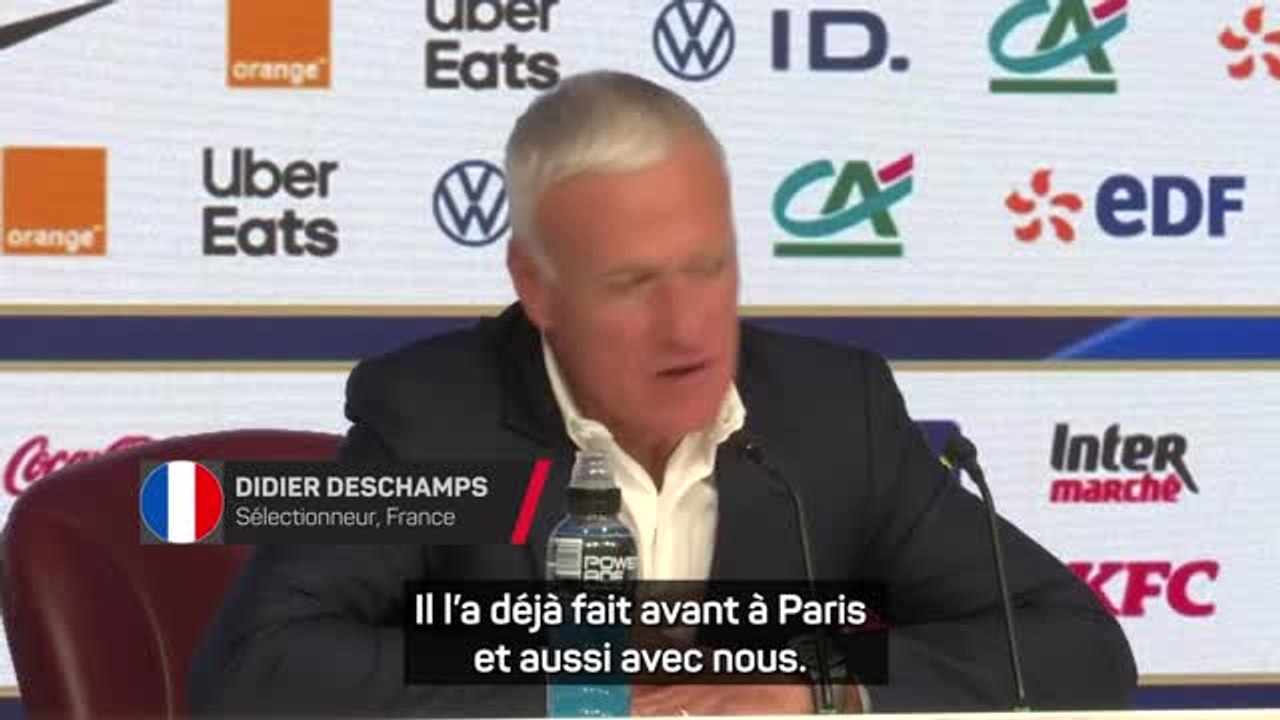 Real Madrid - Deschamps croit à Mbappé avant-centre