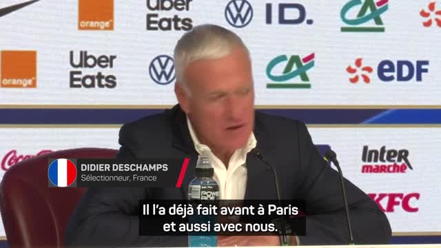 Real Madrid - Deschamps croit à Mbappé avant-centre