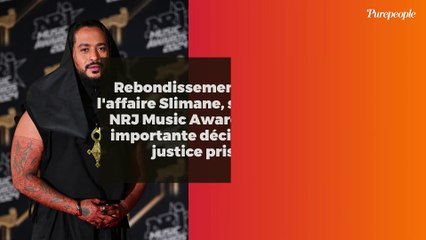 Rebondissement dans l'affaire Slimane, sacré aux NRJ Music Awards : une importante décision de justice prise