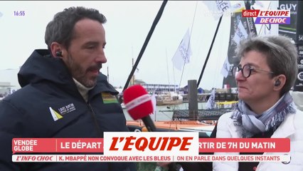 Burton : « Le départ se fera dans des conditions plutôt maniables » - Voile - Vendée Globe