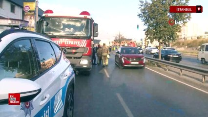 İstanbul Maltepe’de vinç kontrolden çıktı, 7 aracı biçti