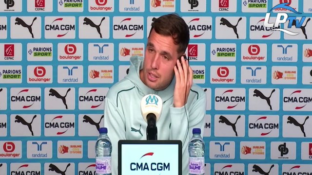 Integrale de la conférence de presse de Pol Lirola et Roberto De Zerbi avant la réception d'Auxerre