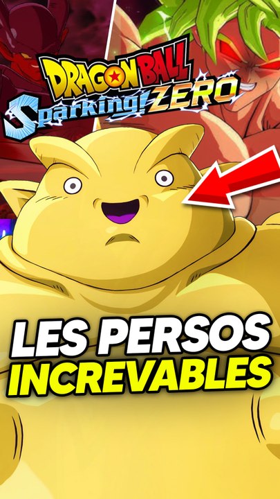 Les PERSOS INVINCIBLES dans Sparking Zero !