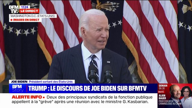 Joe Biden sur Kamala Harris: On peut être fier d'elle