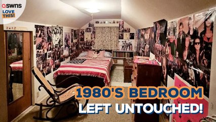 Woman's Bedroom Preserved Since the 1980s 🛏️