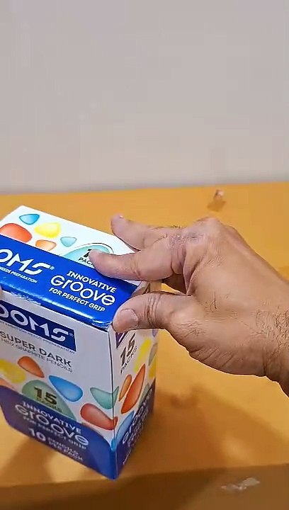 DOMS Groove Super Dark HB2 Graphite Pencils