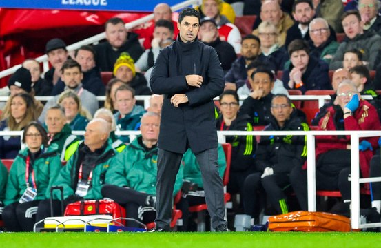 Mikel Arteta rages as penalty calls go against Arsenal in Champions League defeat