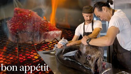 A Day at LA’s Hottest Japanese Restaurant Breaking Down a 137lb Tuna