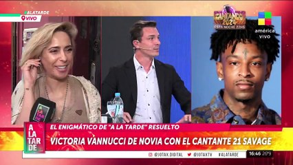 Así confesó Victoria Vanucci que está en pareja con el rapero internacional 21 Savage