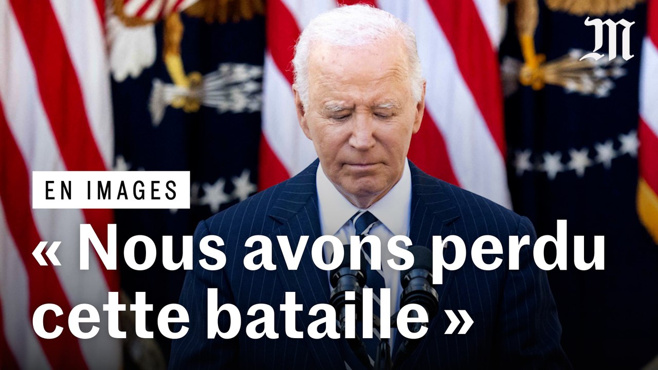 Joe Biden s'exprime après la victoire de Donald Trump