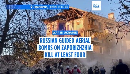 Russia blasts Kyiv with eight-hour drone barrage as war nears 1,000-day mark