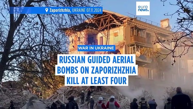 Russia blasts Kyiv with eight-hour drone barrage as war nears 1,000-day mark