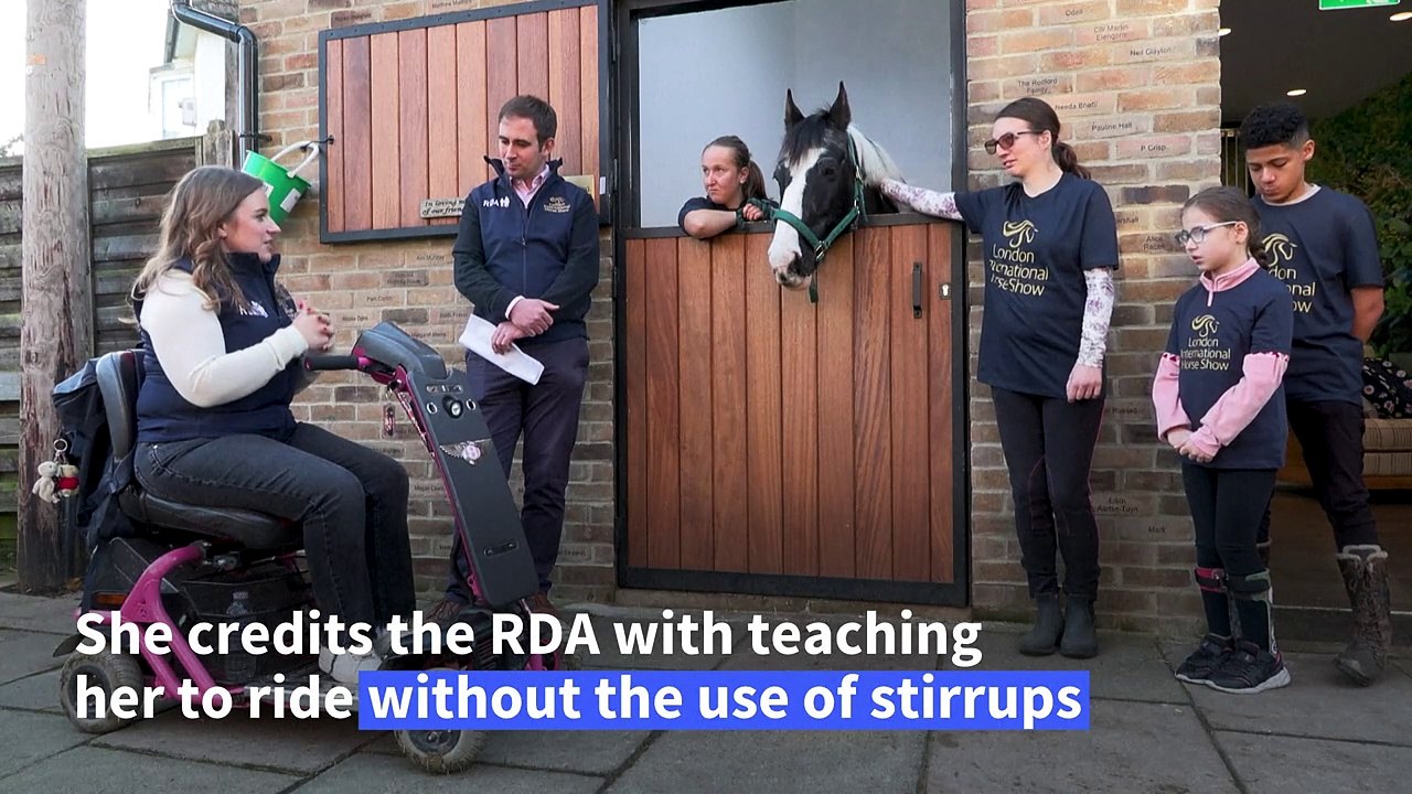 Disabled horse riding charity transforms lives in the UK