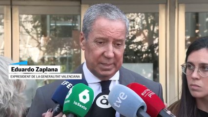 Zaplana se enfrenta a la petición de cárcel de la Fiscalía