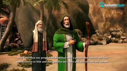 اكد بحيرة لي ابي طالب ان ما قاله عبدالمطلب هو الحق ... #حبيب_الله