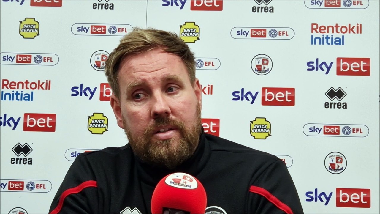 Crawley Town boss Rob Elliot on January transfer plans