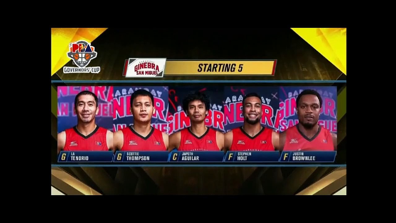 Game 5: Ginebra vs Talk N Text | 1st Qtr Finals - November 6, 2024 | PBA Gov 2024