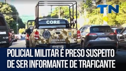 Policial militar é preso suspeito de ser informante de traficante de Cariacica