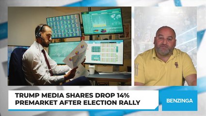Trump Media Shares Drop 14% Premarket After Election Rally