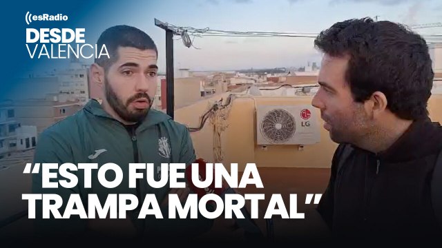 Un vecino de Albal cuenta el peligro de las inundaciones y califica la zona como una trampa mortal