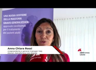 Salute, Rossi (Alexion): "Ravulizumab soluzione importante per miastenia gravis generalizzata"