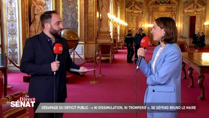 En direct du Sénat - Dérapage du déficit public : « ni dissimulation, ni tromperie », se défend Bruno Le Maire