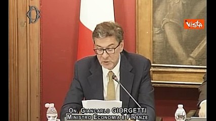 Spesa Difesa, Giorgetti: Ambizioso 2% Pil chiesto dalla Nato. Arriveremo all'1,57% nel 2025