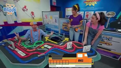 Blippi and Ms. Rachel Choo Choo Train Play | Vehicles For Toddlers | Educational Videos For Kids