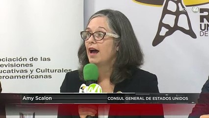 Palabras de la cónsul de EEUU, Amy Scalon, en firma de acuerdo entre Voz de América y Canal 44