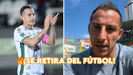 Andrés Guardado anuncia su retiro del futbol tras finalizar la temporada
