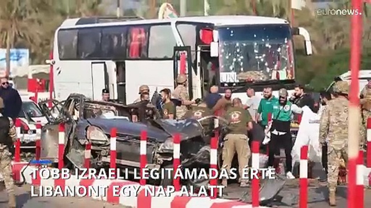 Több izraeli támadás érte Libanont egy nap alatt