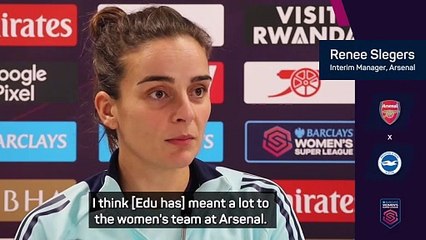 Slegers pays tribute to Edu but insists ‘structure is very strong’