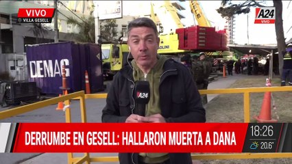 🚨APARECIÓ EL CUERPO DE DANA ENTRE LOS ESCOMBROS DE VILLA GESELL
