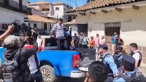 Pobladores exigen justicia tras detención de hombre en El Paraíso