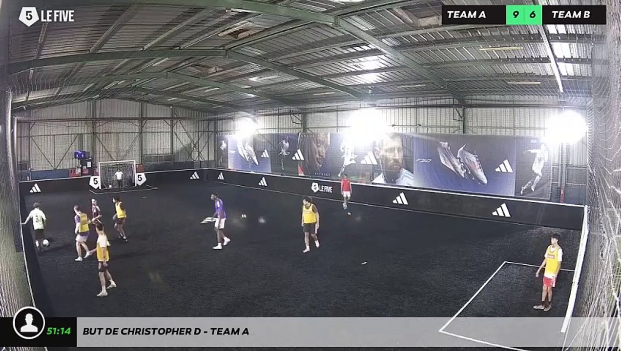 But de Christopher D - Team A