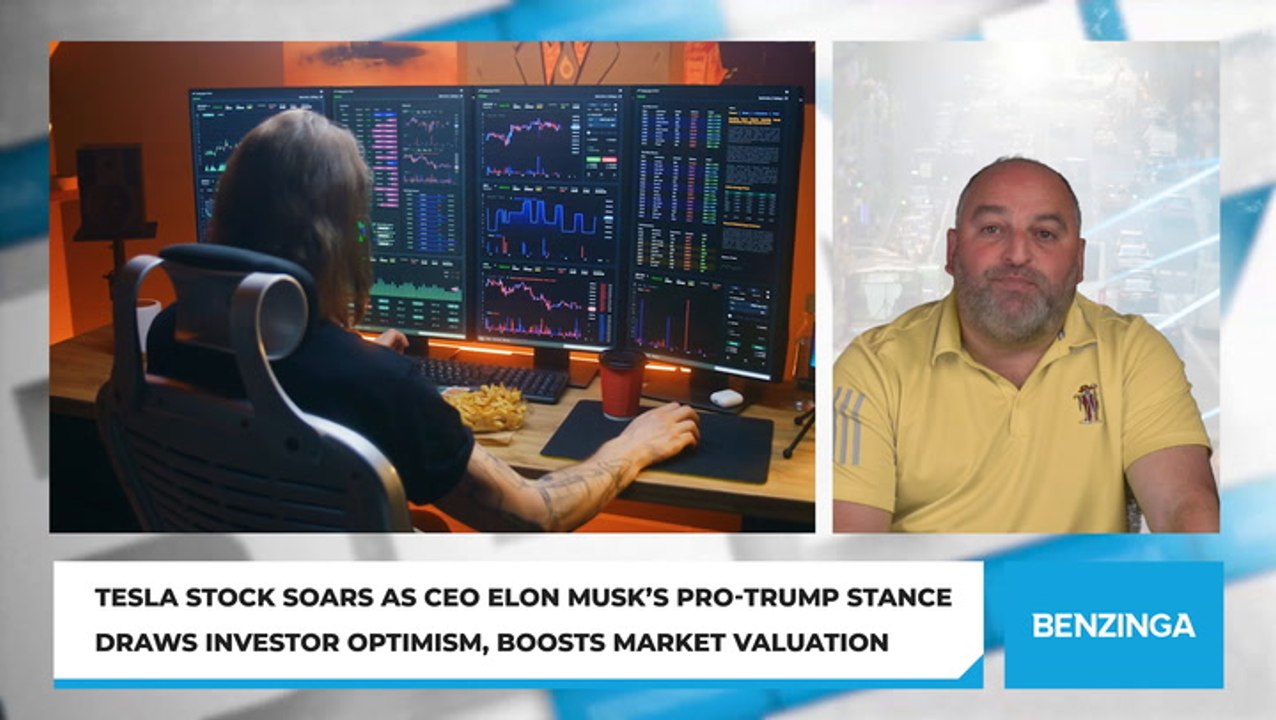 Tesla Stock Soars As CEO Elon Musk’s Pro-Trump Stance Draws Investor Optimism, Boosts Market Valuation