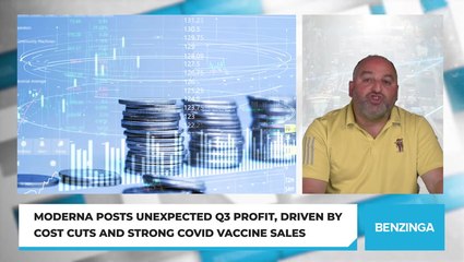 Moderna Posts Unexpected Q3 Profit, Driven by Cost Cuts and Strong Covid Vaccine Sales