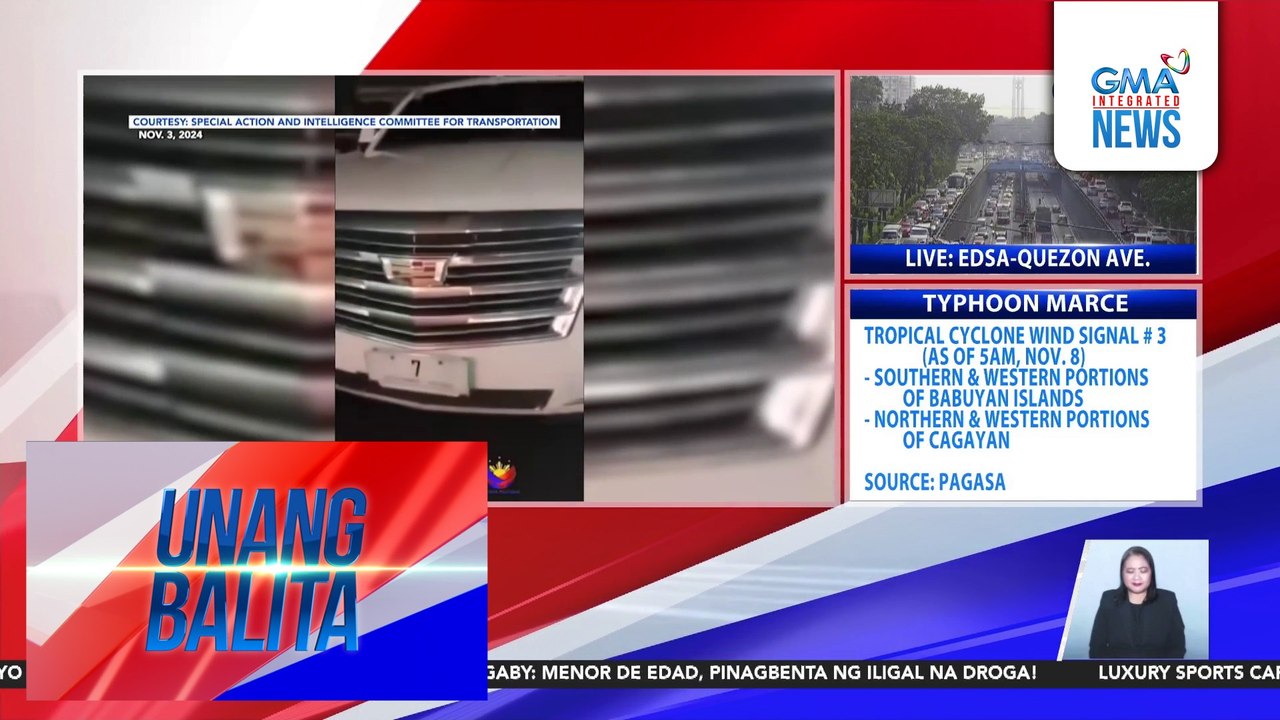 Driver ng SUV, sumakit daw ang tiyan kaya siya pumasok sa EDSA busway noong Linggo ng gabi | Unang Balita