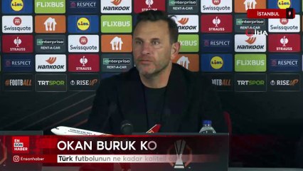 Okan Buruk: Türk futbolunun ne kadar kaliteli olduğu net bir şekilde gösterdik
