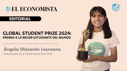 Ángela Elena Olazarán Laureano, la mejor estudiante del mundo