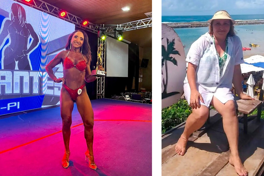 From overweight to bodybuilder