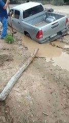 El estado de los caminos en La Puntana