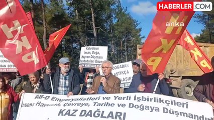 HKP, Kazdağları'ndaki Ağaç Kesimine Sert Tepki Gösterdi