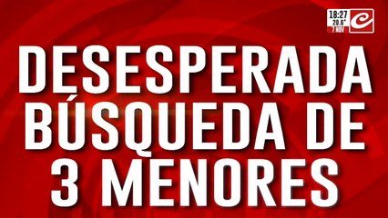¿Dónde están Agustín y sus dos amigas? Habló la tía del menor