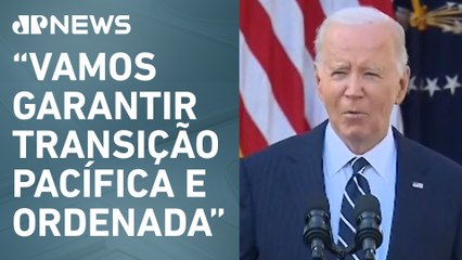 Joe Biden se manifesta e afirma que apoiará Trump na transição de governo