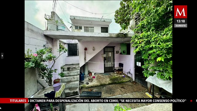 Catean casa del presunto agresor de Melanie en Tamaulipas