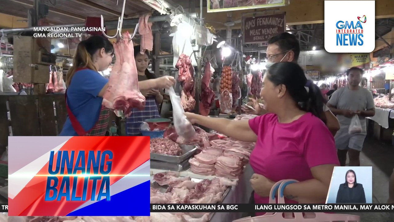 Presyo ng karne sa ilang palengke, tumataas ang presyo habang papalapit ang Pasko | Unang Balita