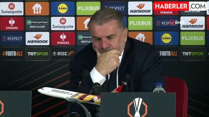 Ange Postecoglou: 'Hayal kırıklığı yaşadık'