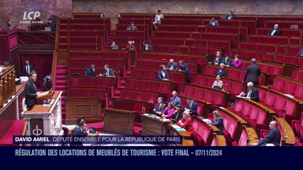 La séance est ouverte ! - Régulation des locations de meublés de tourisme : vote final - 07/11/2024
